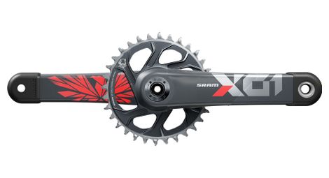 Sram x01 eagle 12v dub boost plateau direct mount 32 abolladuras oxy red