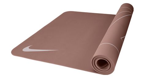 Tapis de yoga nike 4 mm réversible rose