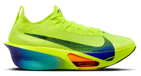 Scarpe da corsa nike alphafly 3 verde/arancione donna