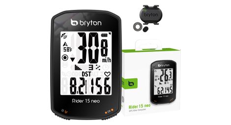 Computer gps bryton rider 15 neo c + sensore di cadenza