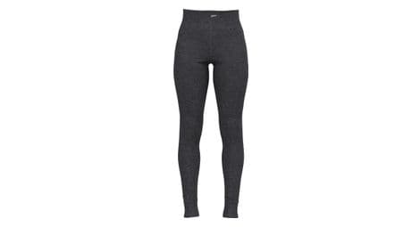 Collant long odlo active warm eco gris femme 