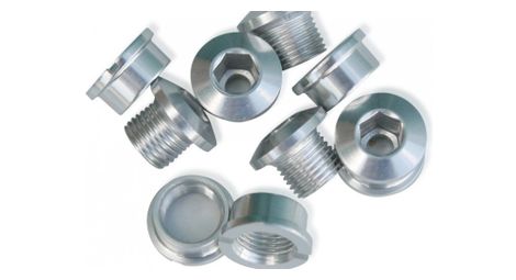 Ice kit de 5 vis cheminee r bolt 6 5mm argent