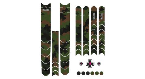 Kit de protection de cadre muc off dh enduro trail camo