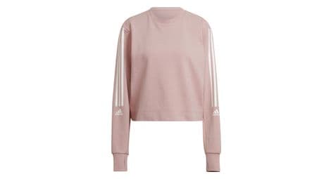 Sweatshirt femme adidas aeroready designed to move cotton-touch