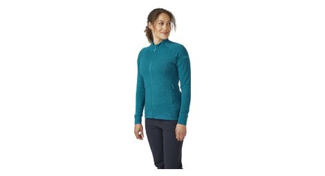 Veste polaire femme rab nexus turquoise s