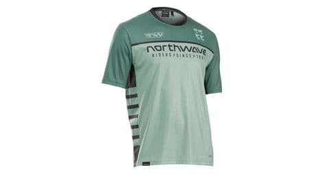 Maglia mtb northwave edge 2 manica corta verde