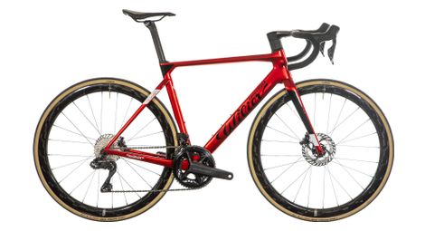 Wilier triestina filante slr bicicletta da strada shimano ultegra di2 12s 700 mm rosso velluto 2024