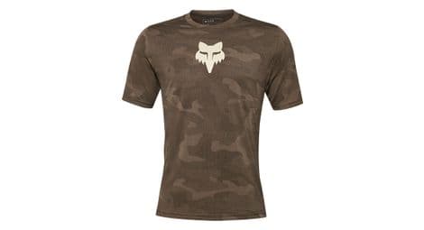 Maillot manches courtes fox ranger trudri marron