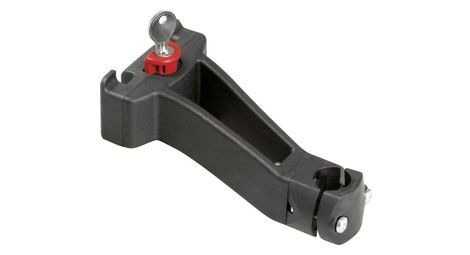 Fixation pour tube avec serrure klickfix