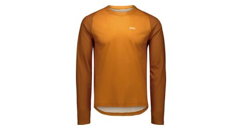 Maglia a maniche lunghe poc motion air marrone