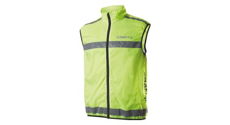 Veste reflechissante craft safety fluo