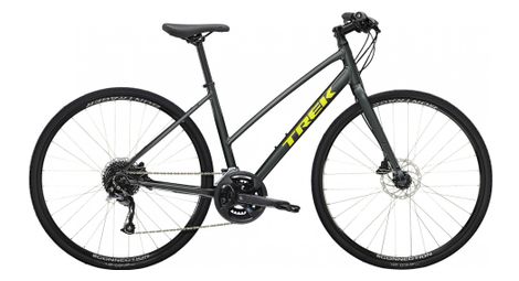 Velo fitness trek fx 2 disc stagger shimano acera altus 9v 700 mm gris lithium 2023