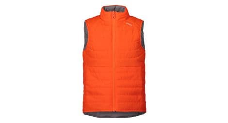 Poc pocito liner chaqueta de invierno sin mangas para niños naranja fluorescente