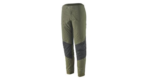 Pantalon impermeable patagonia dirt roamer storm pants homme vert