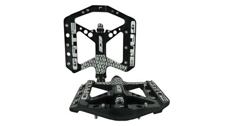 Paire de Pédales Ice Gate CNC Noir