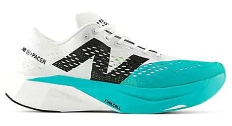 Chaussures running new balance fuelcell supercomp pacer v2 blanc/bleu homme