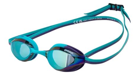 Lunettes de Natation Arena Python Junior Mirror Turquoise/Violet 6-12 ans