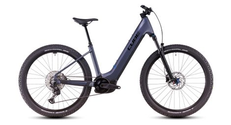 Cube reaction hybrid pro 800 easy entry electric hardtail mtb shimano deore/deore xt 12s 800 wh 27.5'' metallic grey 2025