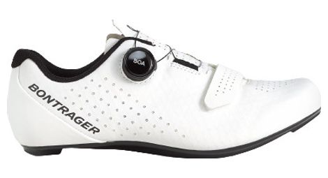 Bontrager circuit rennradschuhe weiß