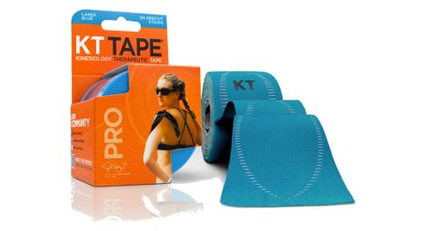 Bande predecoupee kt tape pro bleu clair 20 bandes
