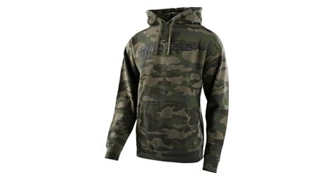 Sweat a capuche troy lee designs signature camouflage vert