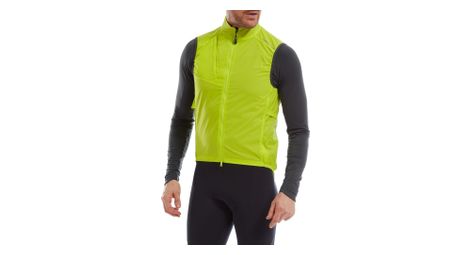 Veste coupe-vent sans manche altura airstream jaune