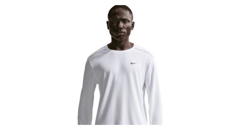 nike miler white men s running t shirt