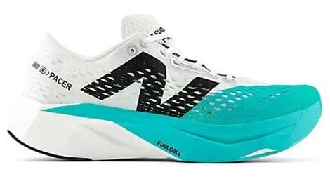 Zapatillas de running para mujer new balance fuelcell supercomp pacer v2 blanco/azul