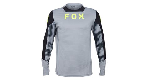 Camiseta de manga larga fox defend gris