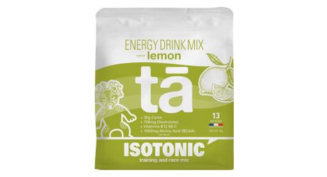 ta energy drink mix isotonic lemon 520g