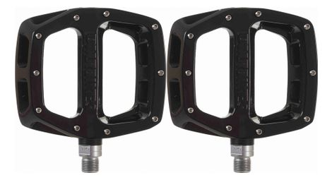 Paar dmr v12 magnesium flat pedalen zwart