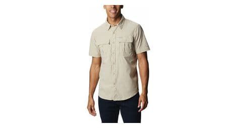 Camisa de manga corta columbia newton ridge marrón hombre