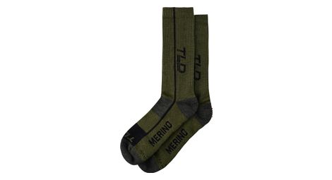 Troy Lee Designs Calcetines de Lana Merino Chill Verde