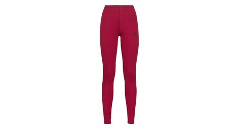 Collant long femme odlo active warm eco rouge