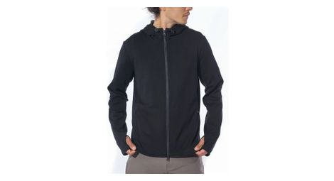 Chrome merino cobra 3.0 hoodie schwarz