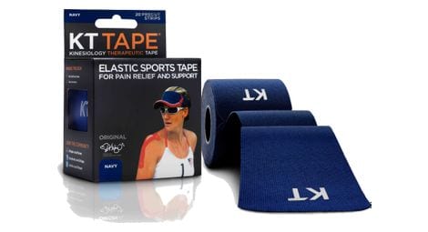 Kt tape roll precut tape coton original navy blue 20 tapes