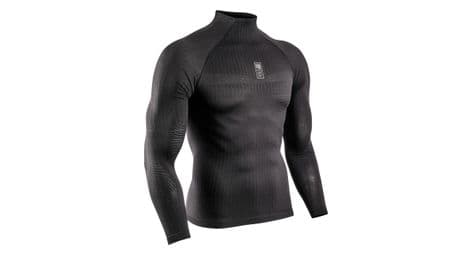 Maillot manches longues thermique compressport 3d thermo 110g noir