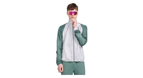 Veste coupe-vent craft pro hypervent blanc vert