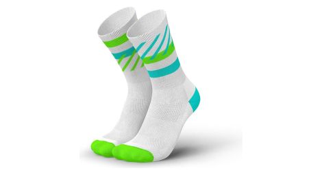 Chaussettes de running incylence disrupts blanc vert