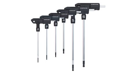 Topeak T-Handle DuoHex Wrench Set 6 tools - Multi-outils Taille unique