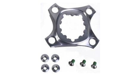 Sram spider xx1 avec vis plateau bb30 76 bcd 11v gris artic