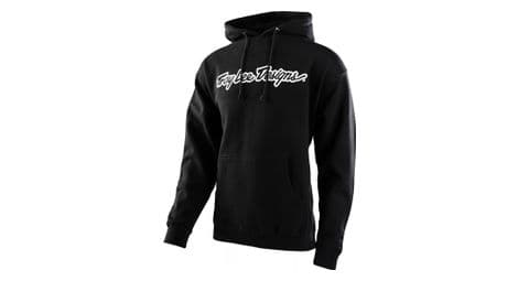 Troy lee designs signature kapuzenpullover schwarz