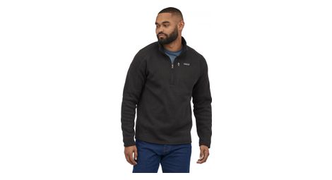 Better Sweater Fleece 1 4 Zip Herren Schwarz L