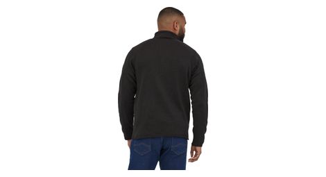 Better Sweater Fleece 1 4 Zip Herren Schwarz L