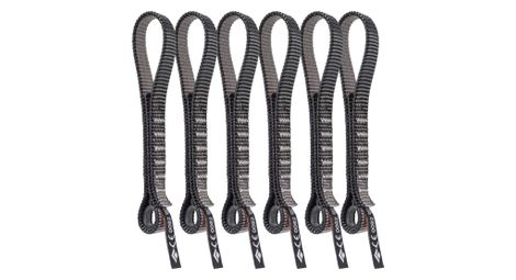 Dégaines Black Diamond Standard Dogbone 16 Cm (Lot de 6)