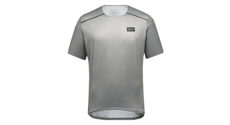 Maillot manches courtes gore wear contest gris