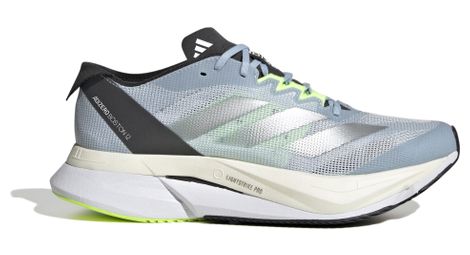 Chaussures de running femme adidas performance adizero boston 12 bleu jaune