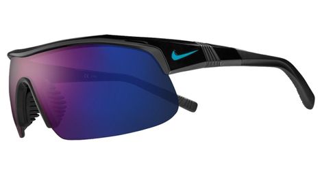 Lunettes nike show x1 - blue mirror noir