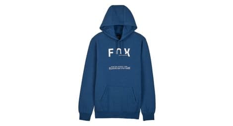 Sweat a capuche intrude pullover bleu