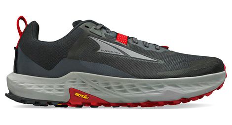 Chaussures trail altra timp 5 noir/rouge homme